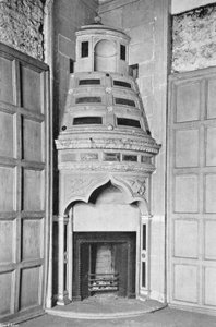 Egy sarokkémény-darab alkotó: Charles Latham