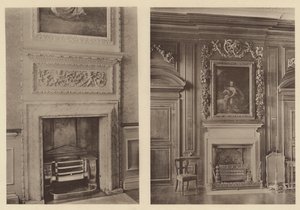 Belton ház, Grantham, két kéménydarab alkotó: Charles Latham