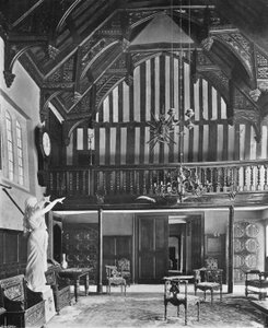 Giffords Hall: King Johns bankettterem alkotó: Charles Latham