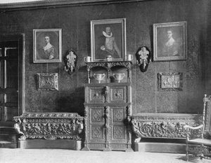 Az étkező része alkotó: Charles Latham