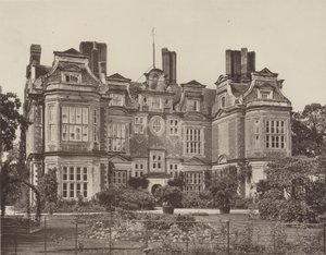 Swateley Hall, Uxbridge, a Garden Front alkotó: Charles Latham