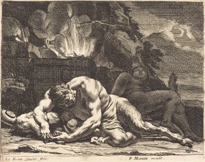 Nox (éjszaka) alkotó: Charles Le Brun