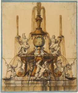 Vorschlag für einen Brunnen in Versailles alkotó: Charles Le Brun