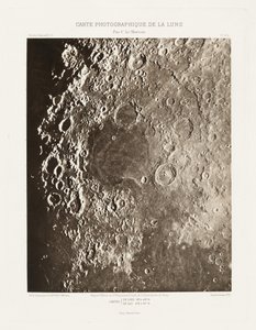 Carte photographique de la lune, planche II.A (A Hold fotográfiai térképe, II.A lemez),szeptember 13. alkotó: Charles le Morvan