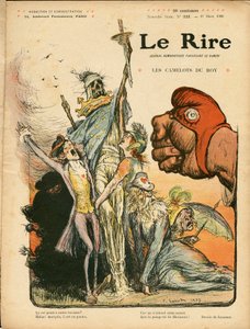 A „The Laughter” címlapja, 321. szám, Satirical en Couleurs alkotó: Charles Leandre