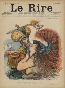 Miklós orosz cár, a Le Rire illusztrációja