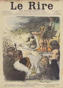 Tisztelet Honore Daumier előtt, Le Rire illusztrációja