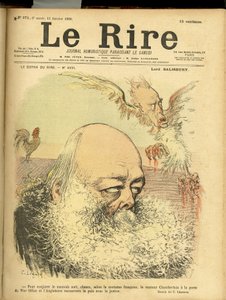 Charles Leandre (1862-1934) illusztrációja a Le Rire borítójára alkotó: Charles Leandre