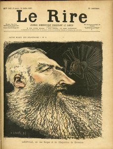 Charles Leandre (1862-1934) illusztrációja a Le Rire borítójára alkotó: Charles Leandre