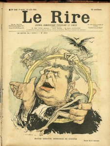 Charles Leandre (1862-1934) illusztrációja a Le Rire borítójára alkotó: Charles Leandre
