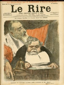 Charles Leandre (1862-1934) illusztrációja a Le Rire borítójára alkotó: Charles Leandre