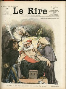 Charles Leandre (1862-1934) illusztrációja a Le Rire borítójára, 2. sz. 415 alkotó: Charles Leandre