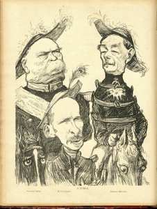 Charles Leandre (1862-1934) illusztrációja a Le Rire-ben alkotó: Charles Leandre