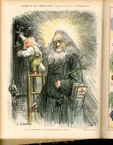 Charles Leandre (1862-1934) illusztrációja a Le Rire-ben, 1. sz. 67 alkotó: Charles Leandre