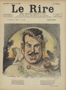 Maurice Donnay, a Le Rire illusztrációja