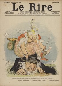 Viktória királynő, Le Rire illusztrációja