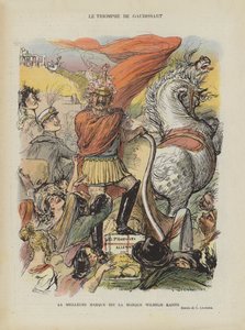 Szatíra az 1905-ös marokkói válságról. Illusztráció a Le Rire számára