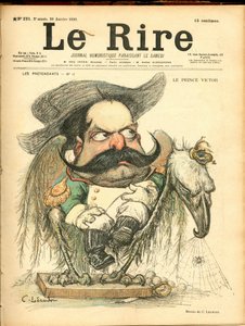 A nevetés, Szatirikus színekben alkotó: Charles Leandre