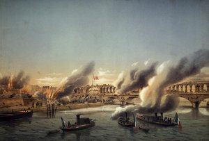 A Szajna-flottilla május 21-én barikádon kényszerítette be Párizsba alkotó: Charles Leduc