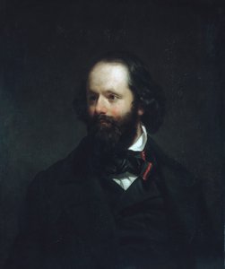 A művész portréja, kb. 1850.