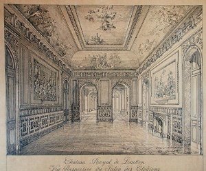 A Salon des Clodions a laekeni királyi palotában