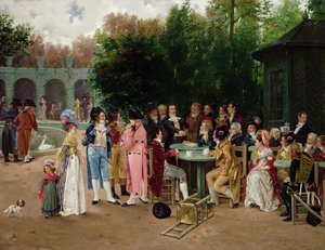 Figyelmes közönség alkotó: Charles Louis Kratke