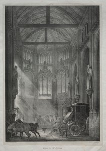 Szent Miklós-templom, Rouen, 1823. alkotó: Charles Louis Lesaint