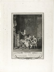 A megszállás, a Monument du Costume Physique et Moral de la fin du Dix-huitième siècle című kötetből alkotó: Charles Louis Lingée