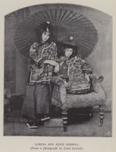 Lorina és Alice Liddell (f/w fotó)