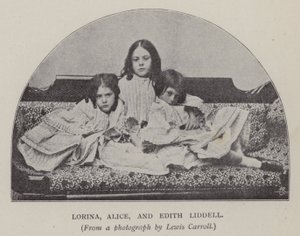 Lorina, Alice és Edith Liddell (f/w fotó)