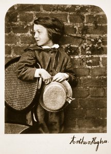 Arthur Hughes, Jr, 1863. október 12. (szépia fotó) alkotó: Charles Lutwidge Dodgson