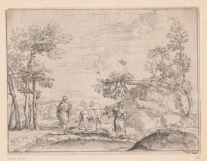 Repülés Egyiptomba alkotó: Charles Macé (attributed to)