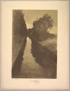 Tájak szvitje: Táj, 1. tábla, Jegyzet, Egy hal, 1892-1893.