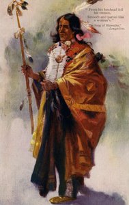 Hiawatha alkotó: Charles Marion Russell
