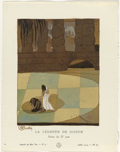 Gazette du Bon Ton, 1914 - 7. sz.: József legendája / Jelenet a második felvonásból alkotó: Charles Martin