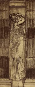 [Jean Goujon nimfáinak részlete] / [Nimfa, Ártatlanok kútja, Párizs] alkotó: Charles Marville