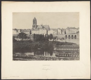 Frankfurt / Frankfort. alkotó: Charles Marville