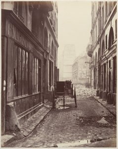 Rue Estienne, a Rue Boucher felől alkotó: Charles Marville