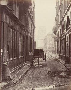 Rue Estienne, a Rue Boucher, 1862-65. alkotó: Charles Marville