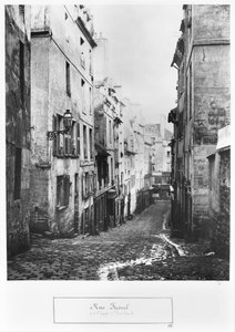 Rue Fresnel, Versailles zsákutcájából, Párizs, 1858-78