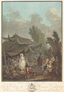 Noce de Village falusi esküvő, 1785.