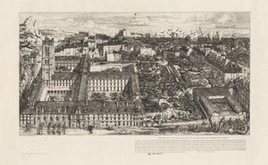 Collège Henri IV, Párizs, vagy Lycée Napoléon (Henry IV College vagy Napoleon School, Párizs) alkotó: Charles Meryon