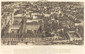 Collège Henri IV, Párizs, vagy Lycée Napoléon (Henry IV College vagy Napoleon School, Párizs) alkotó: Charles Meryon
