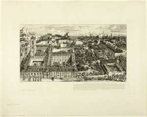 IV. Henrik Főiskola (vagy Napóléon Lycée), Párizs alkotó: Charles Meryon