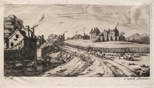 A Faubourg bejárata, Saint-Marceau, Párizs, 1850.