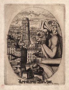Párizsi rézkarcok: A vízköpő alkotó: Charles Meryon