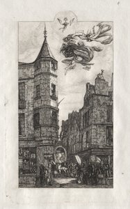 Párizs rézkarcai: Turret, rue de l