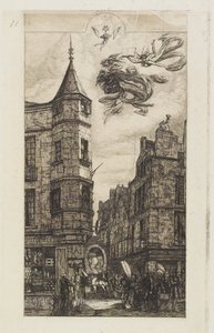 Tornyos ház, 22. szám alkotó: Charles Meryon