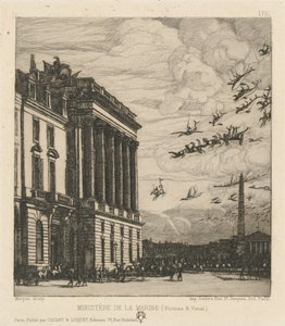 Haditengerészeti Minisztérium, Párizs (The Admirality, Párizs) alkotó: Charles Meryon