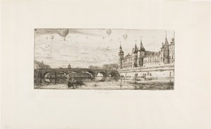 Pont au Change, Párizs alkotó: Charles Meryon